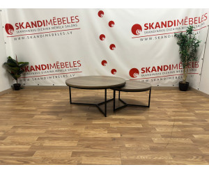 Conjunto de mesas de café Round Set Triangle (Exposición)